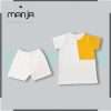 Male Baby Shop White T-shirts With Short