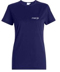 Navy Colour Printed T-shirts For Women