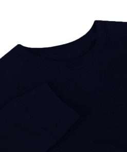 Nevy Blue Color Basic Sweatshirt For Man 1