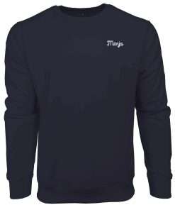 Men_s Sweatshirt Crewneck Full Sleeve Navy Logo 3
