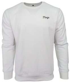 Men_s Sweatshirt Crewneck Full Sleeve White Logo 4