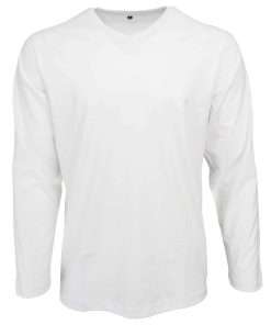 Men's Full Sleeve V-Neck T-Shirt