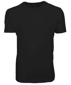 Men_s T-Shirt V-Neck Half Sleeve Black