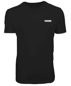 Men_s T-Shirt V-Neck Half Sleeve Black Logo 2
