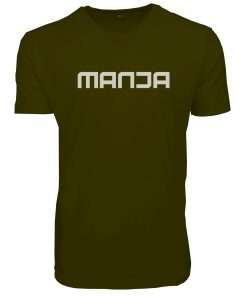 Men_s T-Shirt V-Neck Half Sleeve Khaki Logo 5