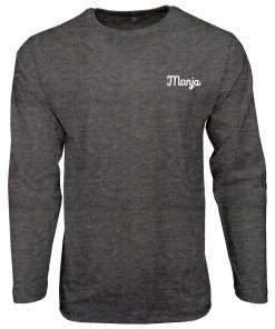 Script Logo Printed Men's Full Sleeve Crew Neck T-Shirt