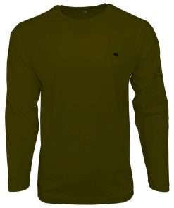 Revenge Logo Printed Men's Full Sleeve Crew Neck T-Shirt