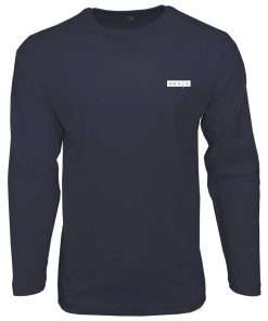 Modern Logo Printed Men's Full Sleeve Crew Neck T-Shirt
