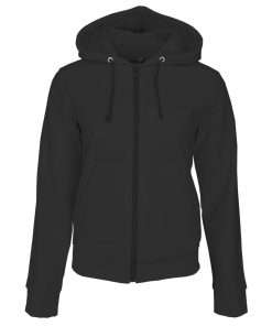 Basic Printed Women's Full Sleeve Zip-Up Hoodie