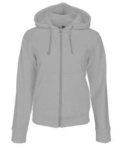 Women_s Hoodie Zipup Full Sleeve Grey
