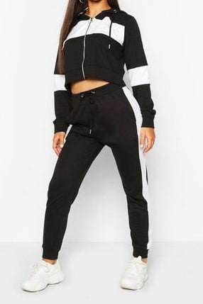 Black-and-White-Stylish-Women-Tracksuits