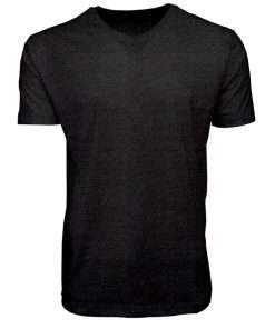 Boys T-Shirt V-Neck Half Sleeve Charcoal
