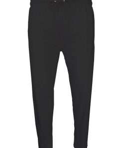 Boys Trouser Open Hem Black