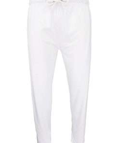 Boys Trouser Open Hem White