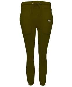 Girls Jogger Regular Elastic Khaki 2