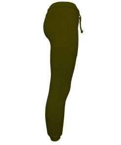 Girls Jogger Regular Elastic Khaki Side