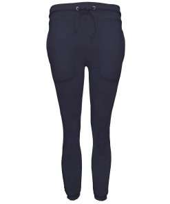 Girls Jogger Regular Elastic Navy Blue