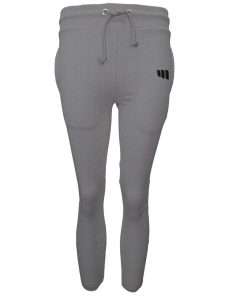 Manja Logo Printed Girl's Jogger Grey