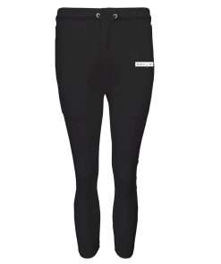 Modern Logo Printed Girl's Open Hem Jogger