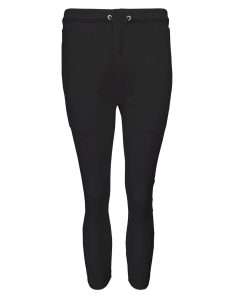 Basic Printed Girl's Open Hem Jogger