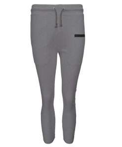 Girls Joggers Open Hem Grey 2