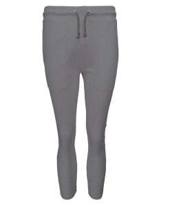 Girls Joggers Open Hem Grey