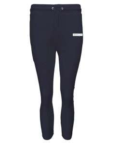 Girls Joggers Open Hem Navy Blue 2