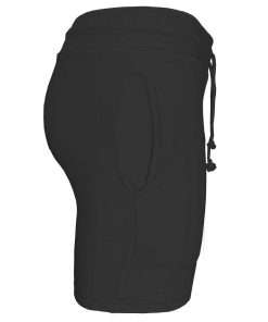 Girls Shorts Jogging Side Black