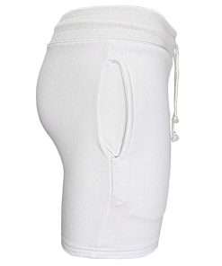 Girls Shorts Jogging Side White