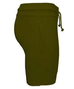 Girls Side Shorts Leggings Khaki