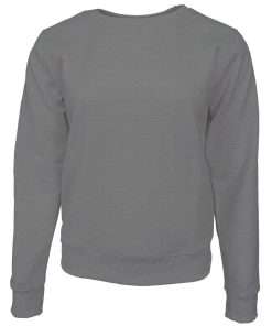 Girls Sweatshirt Full Sleeve Grey