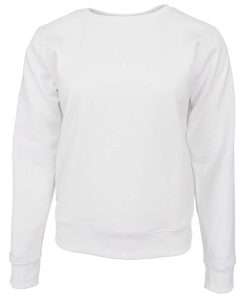 Girls Sweatshirt Full Sleeve White