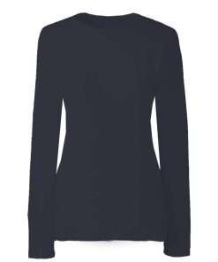 Girls T Shirt Full Sleeve Navy Blue