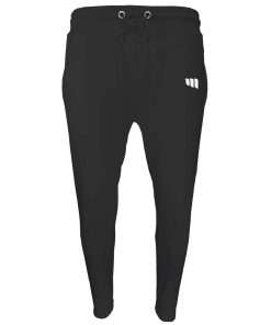 Men_s Jogger Elasticated Black Front Logo 1