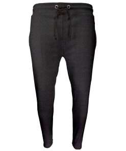 Men_s Jogger Elasticated Charcoal Front