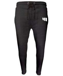 Men_s Jogger Elasticated Charcoal Front Logo 1