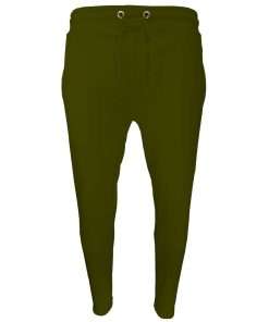 Men_s Jogger Elasticated Khaki Front