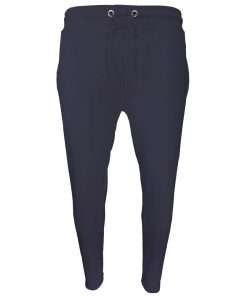 Men_s Jogger Elasticated Navy Front
