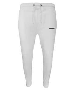 Men's Jogger Elasticated White