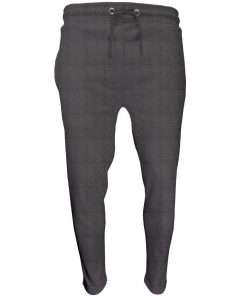 Men's Jogger Open Hem Charcoal Basic