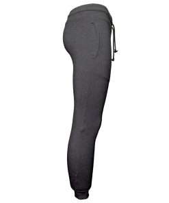 Women Joggers (Cuff) Charcoal Side