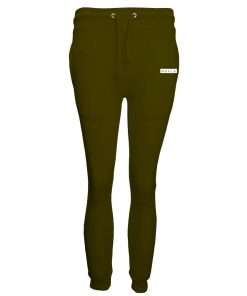 Modern Logo Printed Girl's Cuffed Jogger