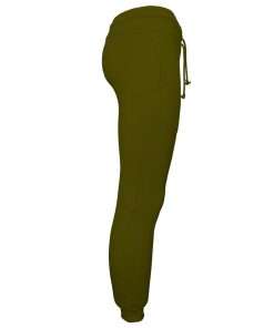 Women Joggers (Cuff) Khaki Side