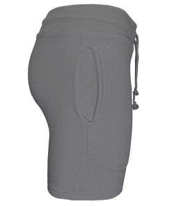 Women Shorts Jogging Side Grey