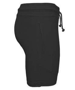 Women Shorts Leggings Basic Black Side