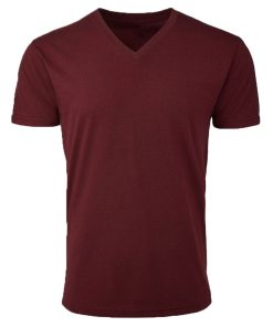 Basic Men's Half Sleeve V-Neck T-Shirt