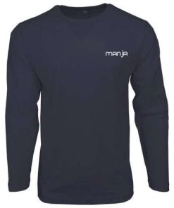 Original Logo Printed Men's Full Sleeve Crew Neck T-Shirt