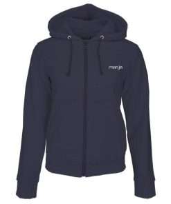 Original Logo Printed Women's Full Sleeve Zip-Up Hoodie
