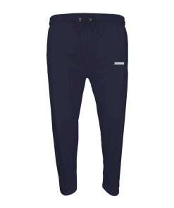 Modern Logo Printed Men's Open Hem Trouser