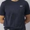 Men Crew Neck Half Sleeve Navy T-Shirt
